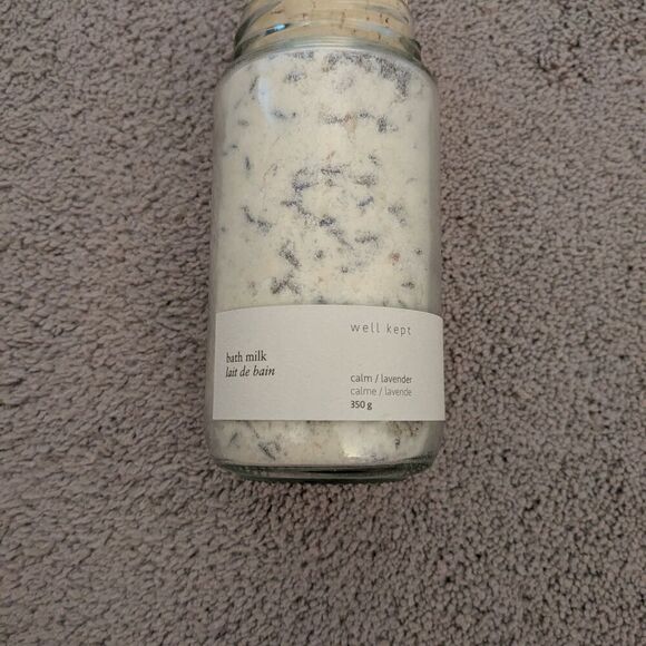 Well Kept Bath Milk and Soaking Salts GREAT GIFT  BENEFITS RESCUE - Picture 4 of 7